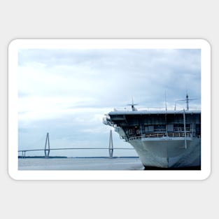 Arthur Ravenel Jr. Bridge and USS Yorktown Sticker